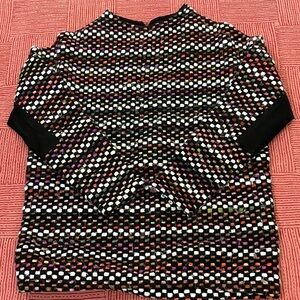 women’s small Valerie Dumaine Canadian designer Multicolor Sweater